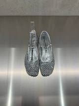 Strategia - Ballerina Astra Strass grigio argento