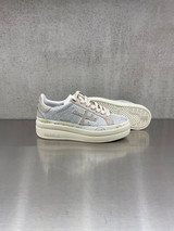 Premiata - Sneakers Claudia con strass argento