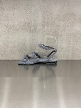 ASH - Sandalo Regy in pelle scamosciata granite