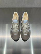 Premiata - Sneakers Mick in pelle e tessuto tecnico bianca e beige