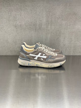 Premiata - Sneakers Mick in pelle e tessuto tecnico bianca e beige