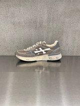 Premiata - Sneakers Mick in pelle e tessuto tecnico bianca e beige