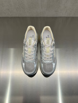 Premiata - Sneakers Moerund in pelle e tessuto tecnico argento