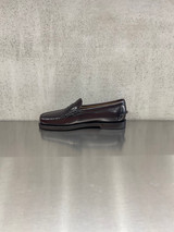 Sebago - Mocassino Classic Dan donna in pelle spazzolata burgundy