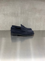 Berwick 1707 - Mocassino Repello 5169 in pelle scamosciata blu