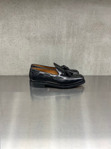 Berwick 1707 - Mocassino Rois 8491 in pelle lucida nera con nappine