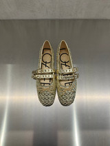 Loafer - Ballerina Anna intrecciata oro