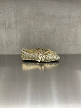 Loafer - Ballerina Anna intrecciata oro