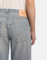 Dondup - Jeans Jacklyn wide leg in denim fisso
