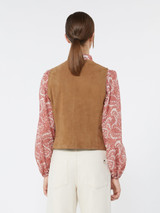 Max Mara Weekend - Gilet in pelle scamosciata
