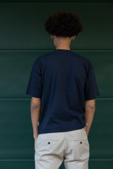 Aspesi - T-shirt uomo  in jersey di cotone con stampa -Non è come sembra-