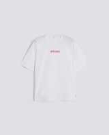 Aspesi - T-shirt uomo in jersey di cotone con stampa -Wrong-