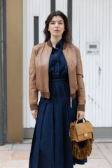 Bully - Bomber in pelle caramello