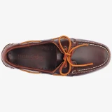 Sebago - Mocassino donna Docksides Portland Waxed marrone