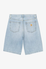 Carhartt - Bermuda Landon Short Blue Heavy worn bleached