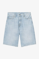Carhartt - Bermuda Landon Short Blue Heavy worn bleached