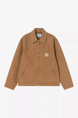 Carhartt - Giacca Detroit Jacket Hamilton Brown / Hamilton Brown Stone canvas