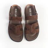 Bibi Lou - Sandalo in pelle scamosciata marrone
