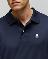 Psycho Bunny - Polo Classic in pique di cotone blu