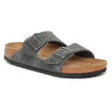 Birkenstock - Arizona uomo plantare morbido charcoal antracite