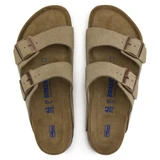 Birkenstock - Arizona donna plantare morbido taupe