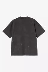 Carhartt - T-shirt S/S Painter Black Destroy wash splatter