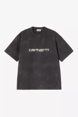 Carhartt - T-shirt S/S Painter Black Destroy wash splatter