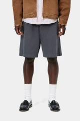 Carhartt - Pantaloncino Harper Sweat Short Carbon Garment dyed