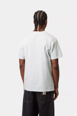 Carhartt - S/S American Script T-Shirt ash heather