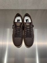 Golden Goose - Ball Star uomo in pelle marrone con stella in pelle ton sur ton