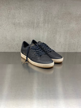Golden Goose - Ball Star uomo in pelle blu con stella in pelle ton sur ton