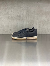 Golden Goose - Ball Star uomo in pelle blu con stella in pelle ton sur ton