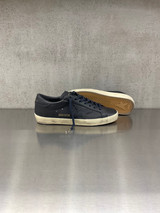 Golden Goose - Super-Star uomo in pelle blu con stella in pelle ton sur ton