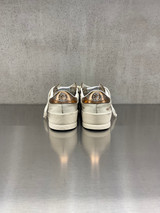 Golden Goose - Stardan donna in pelle bianca e cavallino leo con stella in pelle bianca