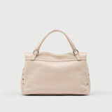 Zanellato - Borsa Postina baby in pelle martellata White Carnaroli