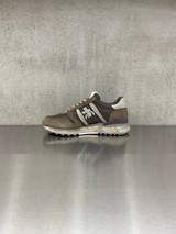 Premiata - Sneakers Lander in pelle scamosciata e nylon tortora