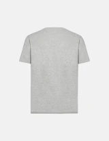 Dondup - T-shirt girocollo regular in jersey di cotone colore grigio