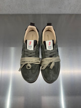 GARDEN OF GOD - Sneakers Earth Suede Olive in pelle scamosciata verde oliva