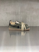 GARDEN OF GOD - Sneakers Earth Suede Olive in pelle scamosciata verde oliva