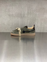 GARDEN OF GOD - Sneakers Earth Suede Olive in pelle scamosciata verde oliva