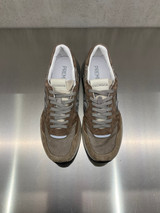 Premiata - Sneakers Mick in pelle e tessuto tecnico tortora e grigio