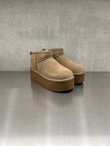 UGG - Boot Classic Ultra Mini Platform bronzo chiaro - light bronze - LBNZ