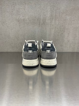 Premiata - Sneakers Nous in pelle bianca e grigia