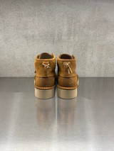 Panchic - Polacco allacciato da uomo P019 in camoscio cerato cognac