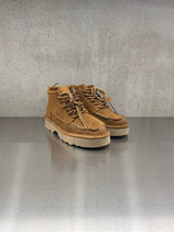 Panchic - Polacco allacciato da donna P019 in camoscio cerato cognac
