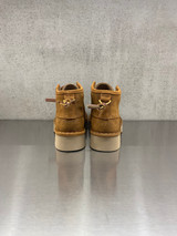 Panchic - Polacco allacciato da donna P019 in camoscio cerato cognac