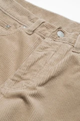Carhartt - Pantalone Newel cinque tasche in velluto Wall Rinsed