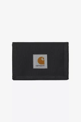 Carhartt - Portafoglio Alec Wallet  in tela olonetta Black