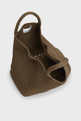 Marrea - Borsa tessuta a mano in neoprene Large Coco Fresco