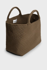 Marrea - Borsa tessuta a mano in neoprene Large Coco Fresco
